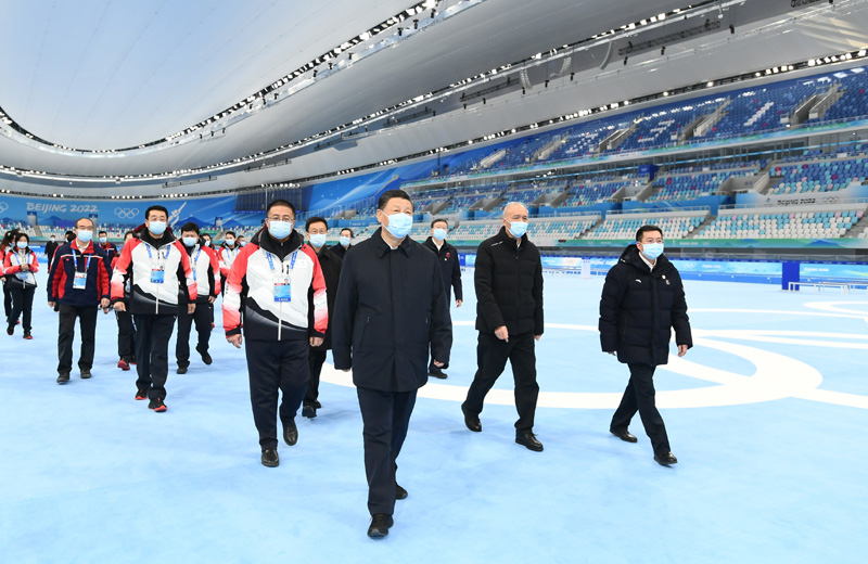 习近平在北京考察2022年冬奥会、冬残奥会筹办备赛工作