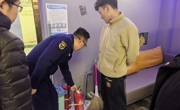 同德大队开展人员密集场所消防专项检查
