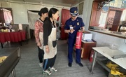 同德县消防救援大队“突击”餐饮场所 开展消防安全检查