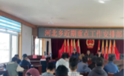 紧盯目标抓落实 聚焦重点求实效--河北乡召开近期重点工作安排部署会