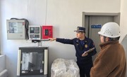 同德县消防救援大队开展节前辖区木材加工企业消防安全隐患排查工作