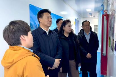 尕玛朋措在兴海县、同德县、贵南县调研指导重点工作