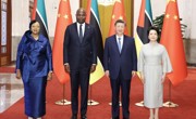 习近平同莫桑比克总统查波会谈