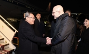 李强赴圣彼得堡举行中俄总理第三十一次定期会晤