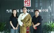 青海省同德县委副书记、县长项秀参加《当代中国》节目录制