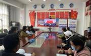 同心同德  共创未来
——同德县司法局组织干部职工观看党的十九届六中全会精神新闻发布会直播