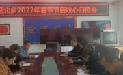 凝心聚力提士气  谋划虎年新征程 
——河北乡召开2022年春节节后收心归位会