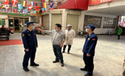 同德大队开展商业市场消防安全检查