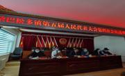 尕巴松多镇第五届人民代表大会第四次会议圆满闭幕