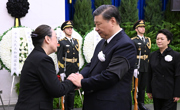 李克强同志遗体火化 习近平等到八宝山革命公墓送别
